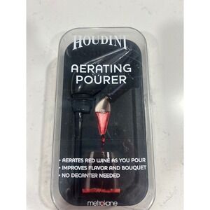 Houdini Aerating Pourer MetroKANE Wine‎ Red Wine Improvement Flavor Bouquet